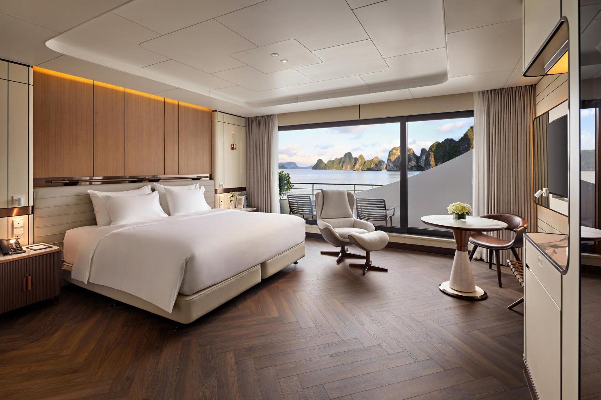 Отель Grand Pioneers Halong Bay Cruise 2 Халонг Экстерьер фото