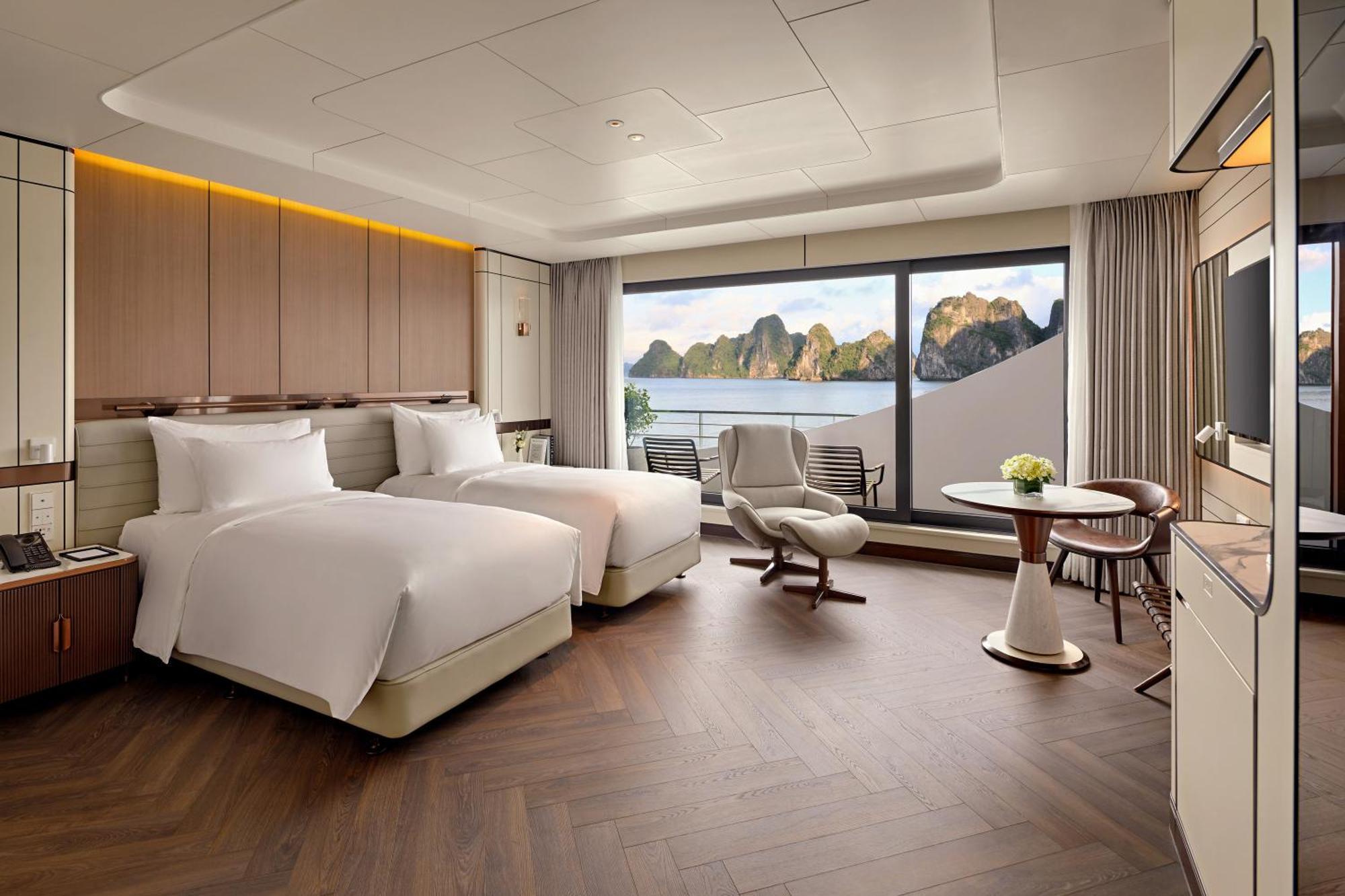Отель Grand Pioneers Halong Bay Cruise 2 Халонг Экстерьер фото